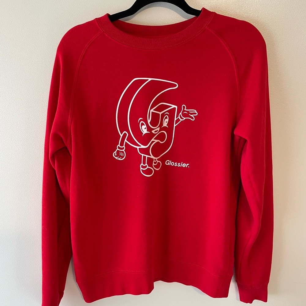 Limited Release Glossier Holiday Sweatshirt